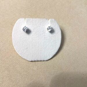 Park Lane Jewelry, clear CZ pierced earrings